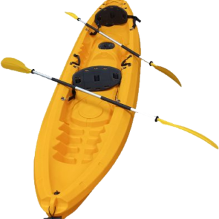 Kayak doble para uso recreativo